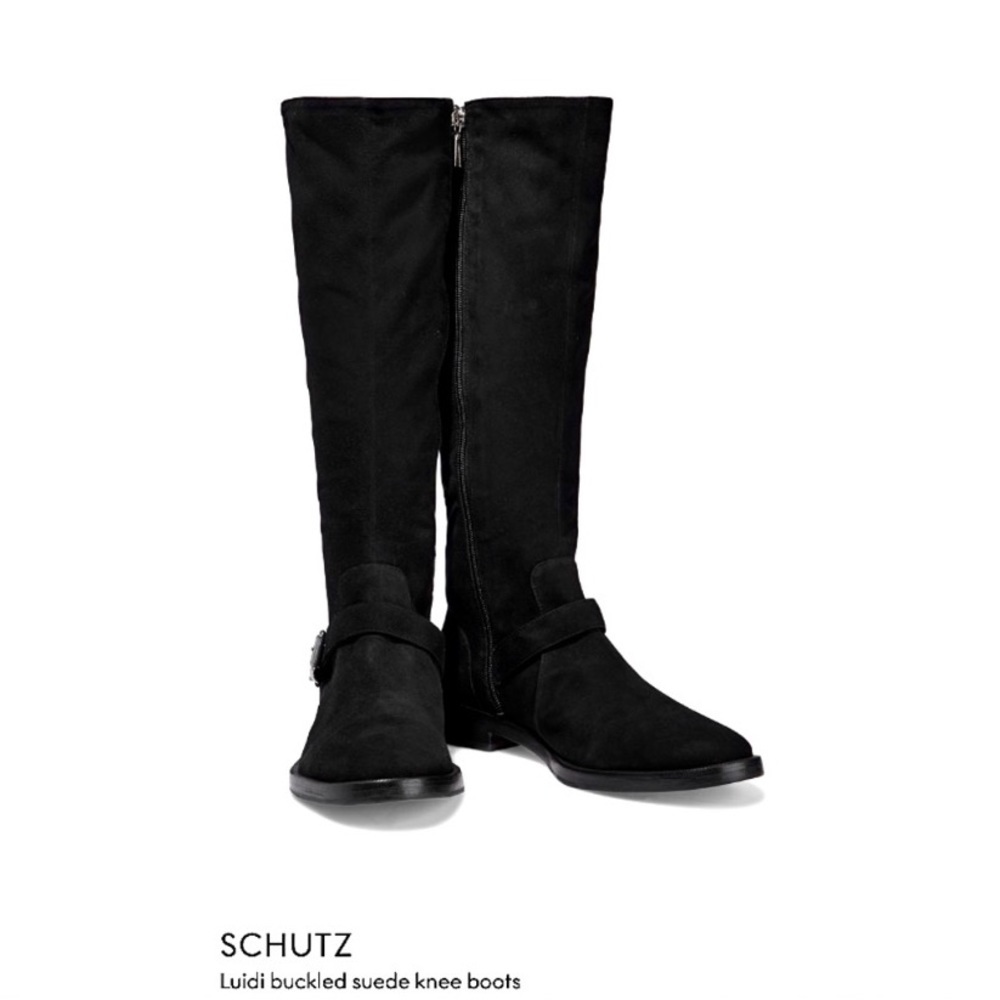 Schultz | ‘Luidi’ Suede Tall Boot